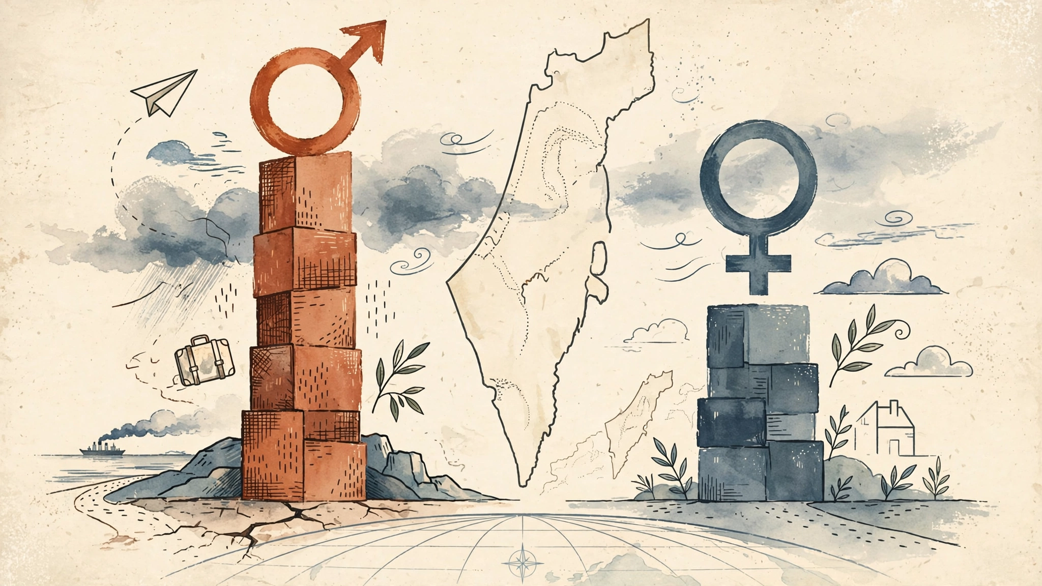 Survey Finds Israeli Men Consider Emigration Far More Than Women