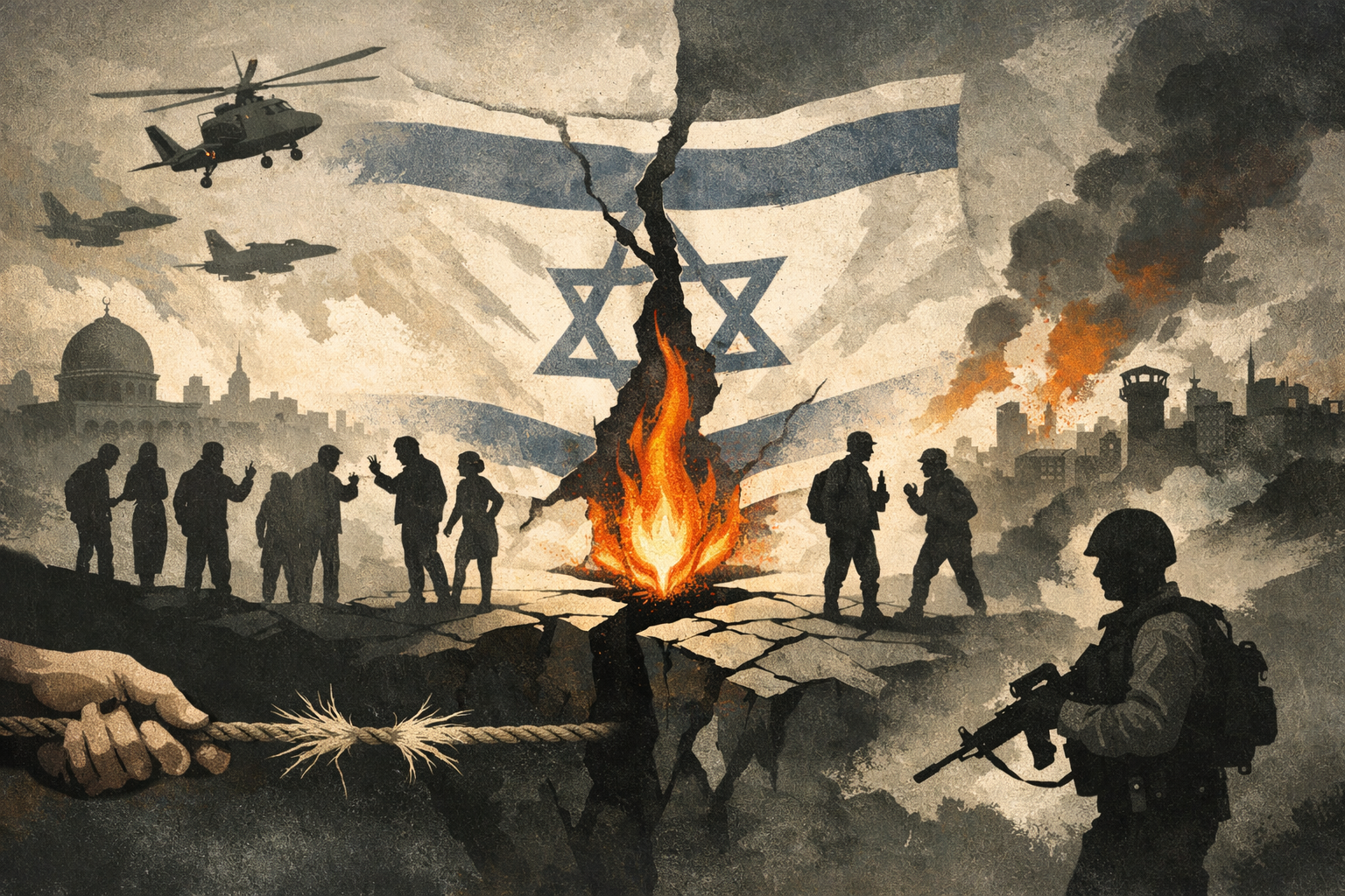 Israeli Society Survey Warns of Polarization, Civil-War Fears and Low Trust in Cohesion